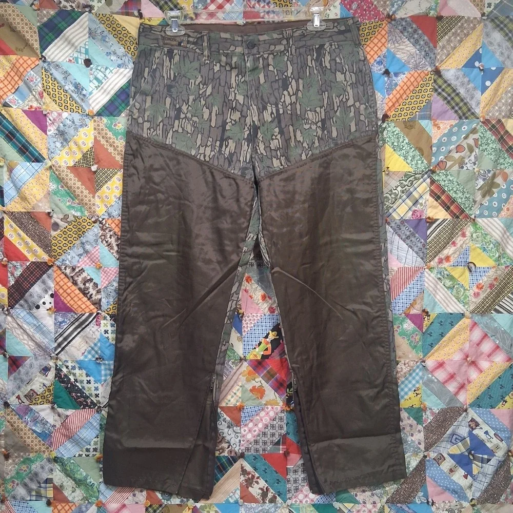 Vintage Winchester Trebark Conceal Camo Brush Guard Pants Size 38‎ Hunting